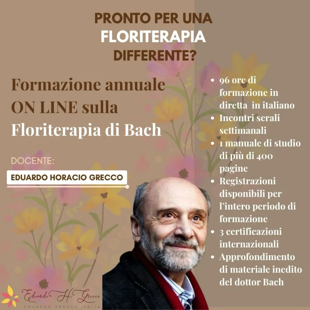 corso annuale fiori di bach eduardo grecco