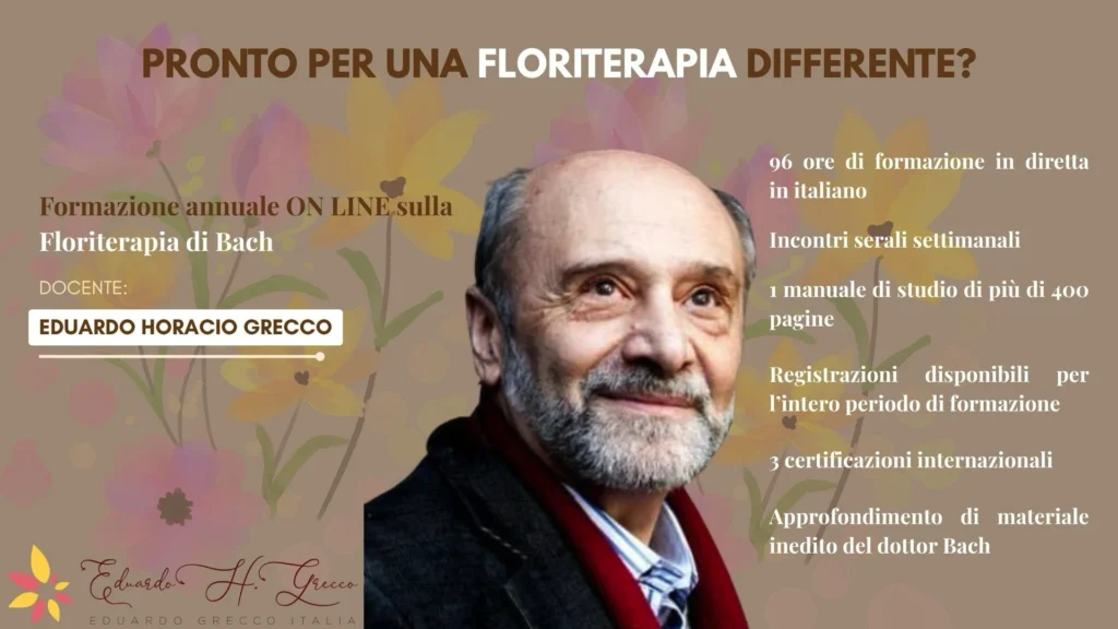 Floriterapia di Bach Eduardo Grecco