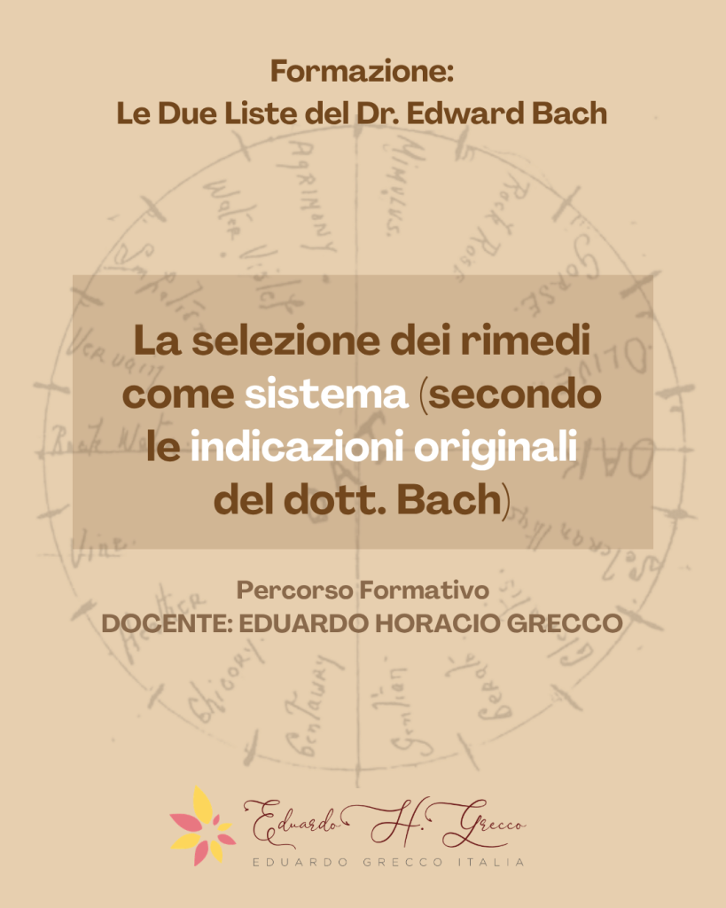 Le Due Liste formazione con eduardo grecco sulle due liste del dottor Bach mobile