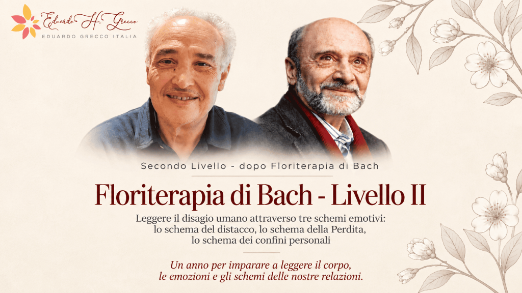 Corso di formazione avanzato in floriterapia con eduardo grecco e raul perez inizio gennaio 2027