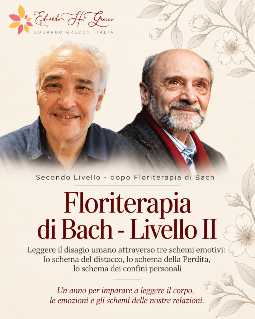Corso di formazione avanzato in floriterapia con eduardo grecco e raul perez inizio gennaio 2027 mobile